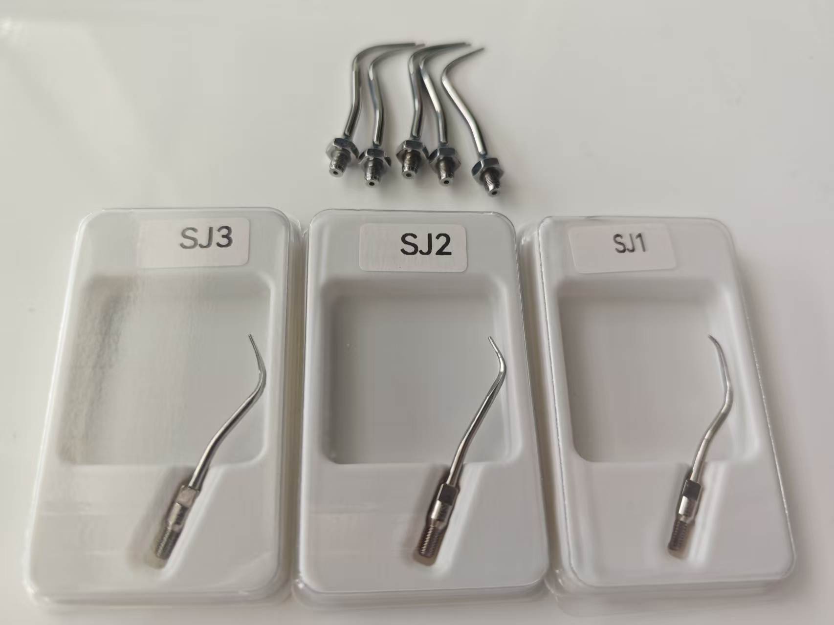 Dental Scaler Ultrasonic - 5PCS Dental Ultrasonic Scaler Tips SJ1-SJ3