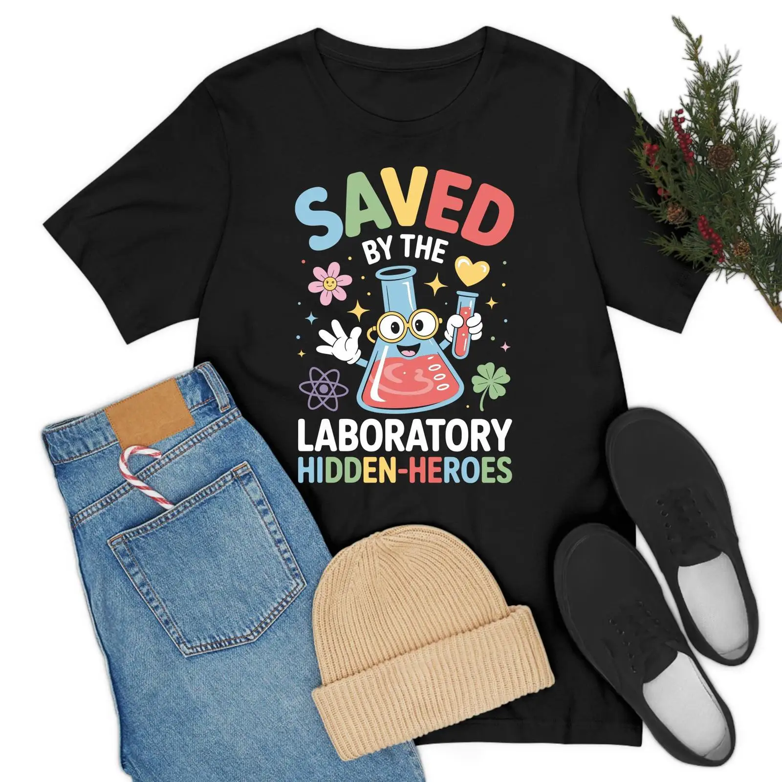 Laboratory Hidden Heros Lab We - Medical Lab Graphics recension och pris