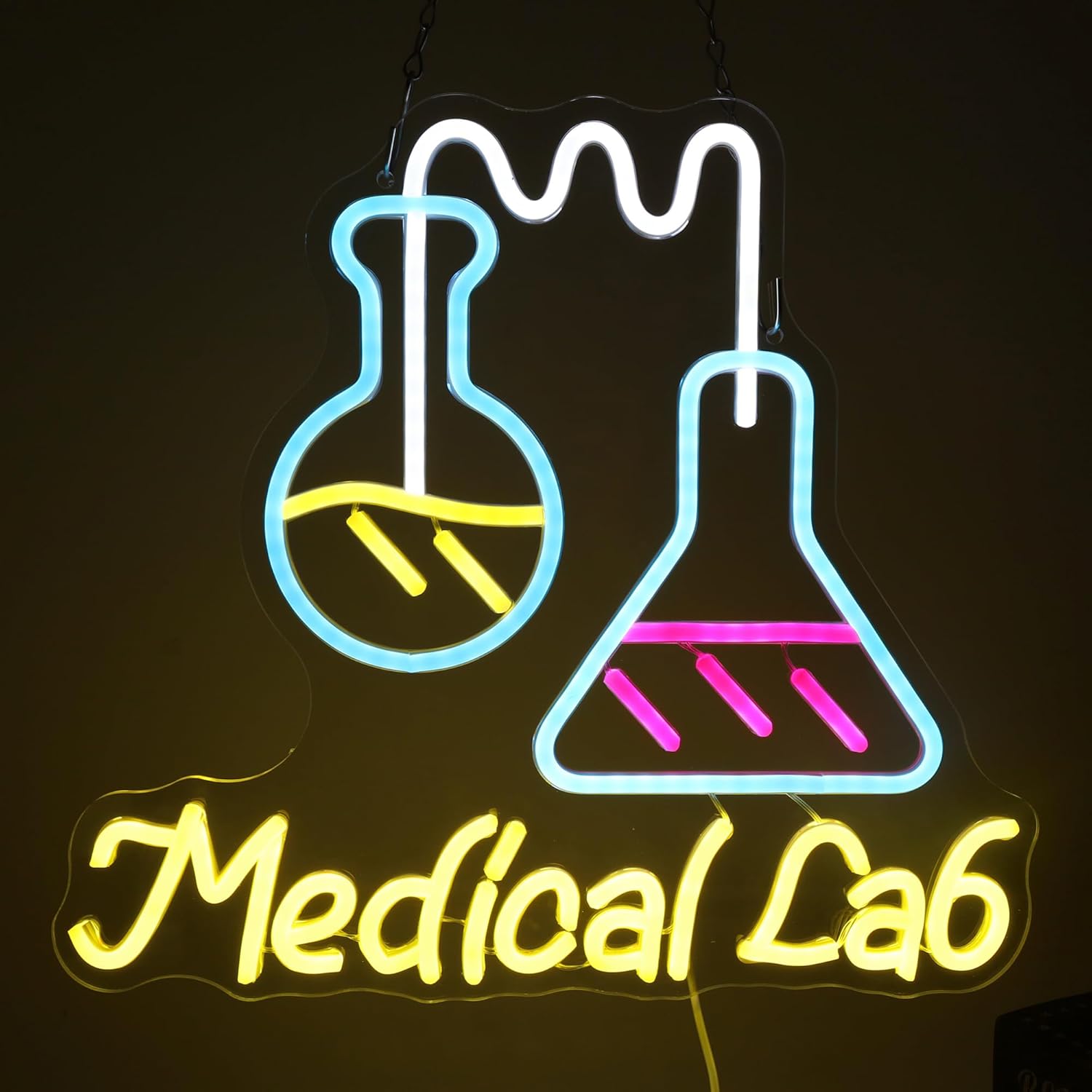 Science Laboratory Neon Sign U - Medical Lab Gifts recension och pris