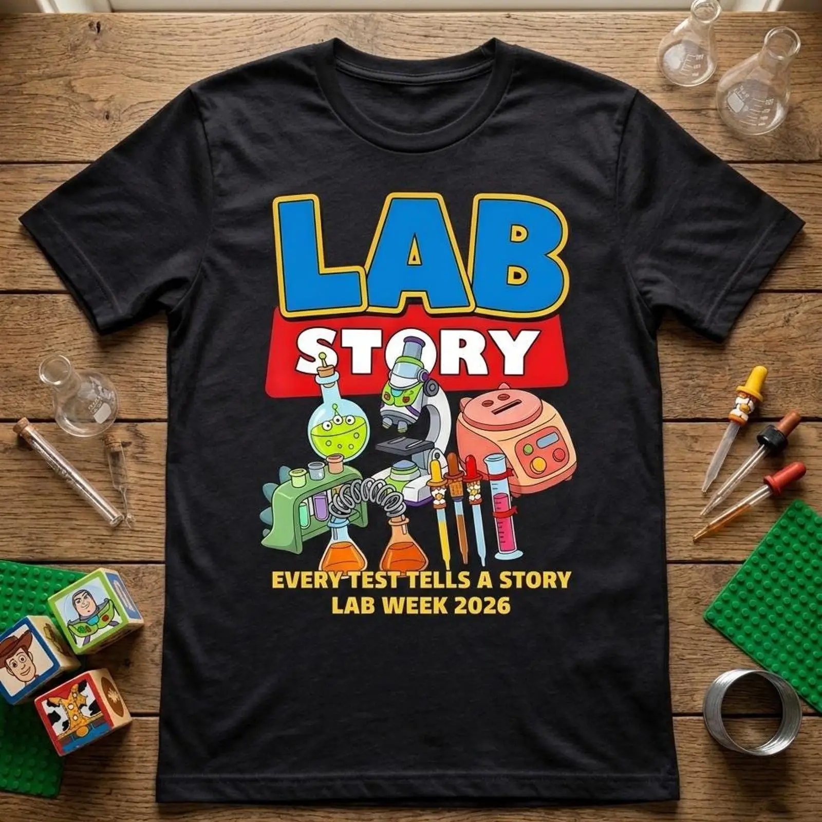 Lab Week 2026 T Shirt Medical  - Medical Lab Graphics recension och pris